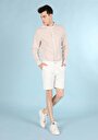 thumb-Afficher les détails de Chemise À Manches Longues Beige Regular Fit   Homme