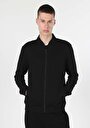 thumb-Afficher les détails de Cardigan Tricot Noir Slim Fit Homme