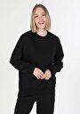 thumb-Afficher les détails de Pull-over Noir Regular Fit  Femme
