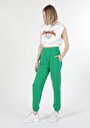 thumb-Afficher les détails de Pantalon De Survêtement Vert Regular Fit Femme