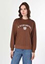 thumb-Afficher les détails de Pull-over Marron Regular Fit  Femme