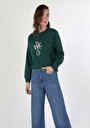 thumb-Afficher les détails de Pull-over Vert Regular Fit  Femme