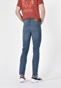 thumb-Afficher les détails de 041 Danny Pantalon Bleu Slim Leg  En  Slim Fit Homme