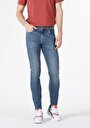 thumb-Afficher les détails de 041 Danny Pantalon Bleu Slim Leg  En  Slim Fit Homme