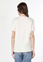 thumb-Afficher les détails de T-shirt À Manches Courtes Blanc   Femme