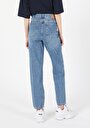 thumb-Afficher les détails de 893 Julia Pantalon Bleu Tapered Leg  En  Boyfriend Fit Femme