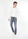 thumb-Afficher les détails de 044 Karl Pantalon Denim Straight Leg  En  Straight Fit Homme