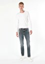 thumb-Afficher les détails de 044 Karl Pantalon Denim Straight Leg  En  Straight Fit Homme
