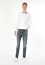 thumb-Afficher les détails de 044 Karl Pantalon Denim Straight Leg  En  Straight Fit Homme