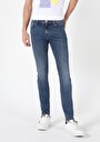 thumb-Afficher les détails de 040 Alex Pantalon Bleu Skinny  Leg  En  Skinny Fit Homme