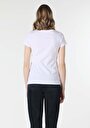 thumb-Afficher les détails de T-shirt À Manches Courtes Blanc Regular Fit  Femme
