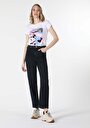 thumb-Afficher les détails de T-shirt À Manches Courtes Blanc Regular Fit  Femme