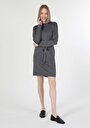 thumb-Afficher les détails de Robe Anthracite Regular Fit    Femme