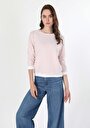 thumb-Afficher les détails de T-shirt À Manches Longues Rose Regular Fit  Femme