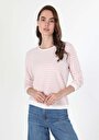 thumb-Afficher les détails de T-shirt À Manches Longues Rose Regular Fit  Femme