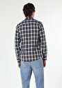 thumb-Afficher les détails de Chemise À Manches Longues Marine Slim Fit   Homme