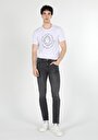 thumb-Afficher les détails de 044 Karl Pantalon Bleu Straight Leg  En  Straight Fit Homme