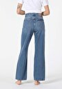 thumb-Afficher les détails de 970 Berry Pantalon Denim Wide Leg  En  Regular Fit Femme