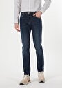 thumb-Afficher les détails de 044 Karl Pantalon Bleu Straight Leg  En  Straight Fit Homme