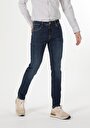 thumb-Afficher les détails de 044 Karl Pantalon Bleu Straight Leg  En  Straight Fit Homme