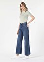 thumb-Afficher les détails de 970 Berry Pantalon Denim Straight Leg  En  Regular Fit Femme
