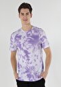 thumb-Afficher les détails de T-shirt À Manches Courtes Violet Comfort Fit  Homme