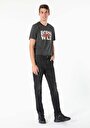 thumb-Afficher les détails de 045 David Pantalon Noir Straight Leg  En  Regular Fit Homme