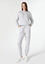 thumb-Afficher les détails de Pantalon De Survêtement Gris  Femme