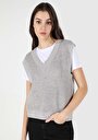thumb-Afficher les détails de Pull Gris    Femme