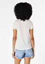 thumb-Afficher les détails de T-shirt À Manches Courtes Blanc Regular Fit  Femme