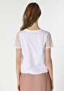 thumb-Afficher les détails de T-shirt À Manches Courtes Blanc Regular Fit  Femme