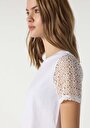 thumb-Afficher les détails de T-shirt À Manches Courtes Blanc Regular Fit  Femme