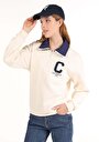 thumb-Afficher les détails de Pull-over Ecru Regular Fit  Femme
