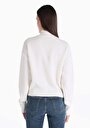 thumb-Afficher les détails de Pull Blanc Regular Fit   Femme