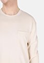 thumb-Afficher les détails de T-shirt À Manches Longues Blanc Regular Fit  Homme