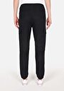 thumb-Afficher les détails de Pantalon Anthracite Lastikli Medium Rise En Sergé Slim Jogger Homme