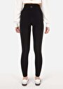 thumb-Afficher les détails de Noir  High Rise En  Slim Fit Femme