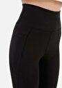thumb-Afficher les détails de Noir  High Rise En  Slim Fit Femme