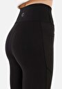 thumb-Afficher les détails de Noir  High Rise En  Slim Fit Femme