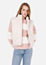 thumb-Afficher les détails de Gilet Blanc Regular Fit Femme