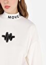 thumb-Afficher les détails de T-shirt À Manches Longues Blanc Regular Fit  Femme