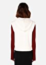 thumb-Afficher les détails de Cardigan Tricot Ecru Regular Fit Femme