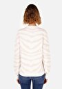 thumb-Afficher les détails de Pull Blanc Regular Fit Manches Longues  Femme