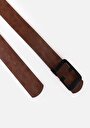 thumb-Afficher les détails de Ceinture Marron Modern Fit Homme
