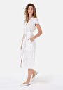 thumb-Afficher les détails de Robe Blanc Regular Fit    Femme