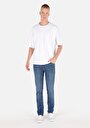 thumb-Afficher les détails de 044 Karl Pantalon Bleu   En  Straight Fit Homme