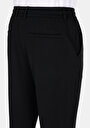 thumb-Afficher les détails de Pantalon Noir Uzun Medium Rise En Uni Slim Fit Homme