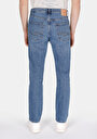 thumb-Afficher les détails de 042 John Pantalon  Straight Leg Medium Rise En Jean Slim Straight Fit Homme