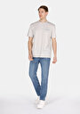 thumb-Afficher les détails de 042 John Pantalon  Straight Leg Medium Rise En Jean Slim Straight Fit Homme