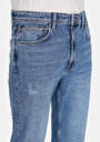 thumb-Afficher les détails de 042 John Pantalon  Straight Leg Medium Rise En Jean Slim Straight Fit Homme